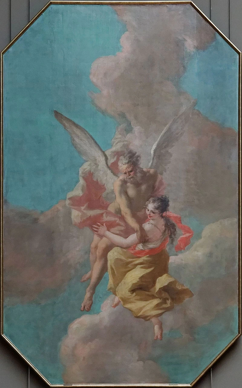 Borea che rapisce Orithya - Louvre, Parigi
